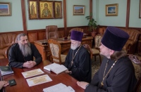 Владыка Артемий провел встречу со священниками, окормляющими казачество