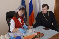 Руководитель Отдела по тюремному служению сдал кровь в рамках Марафона Добра
