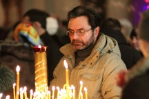 Ночное Рождественское Богослужение в Спасо-Преображенском кафедральном соборе г Хабаровска