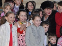 Детский утренник Охотское Рождество. 8 января 2012 год.