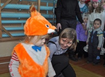 Детский утренник Охотское Рождество. 8 января 2012 год.