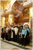 Первое Крещение в храме семинарии (4 апреля 2009 года)
