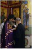 Богослужение в день памяти апостола Иоанна Богослова в храме Хабаровской семинарии (21 мая 2010 года)