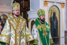 Божественная литургия в храме апостола и евангелиста Иоанна Богослова СПДА 30 мая 2018 г.