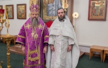 Божественная литургия в Спасо-Преображенском кафедральном соборе и хиротония иерея Александра Горбачева 17 марта 2019 г.
