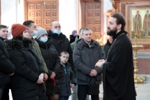 Экскурсия для семей военнослужащих в Спасо-Преображенском кафедральном соборе 06 марта 2021 г.